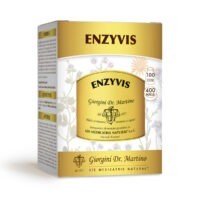 Enzyvis 400 pastiglie di erbe ed enzimi digestivi di origine vegetale per digestione gonfiore