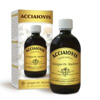 Acciaiovis 500ml Liquido analcoolico ricco in ferro, vitamine e minerali dr. Giorgini