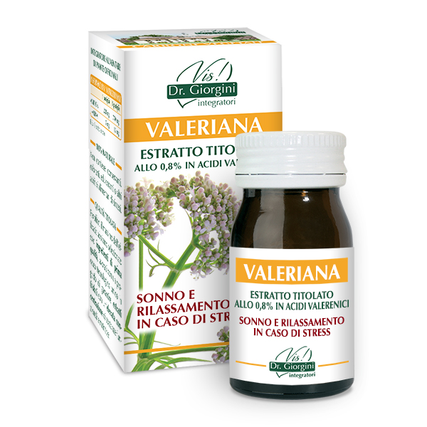 Valeriana estratto titolato 60 pastiglie Dr. Giorgini