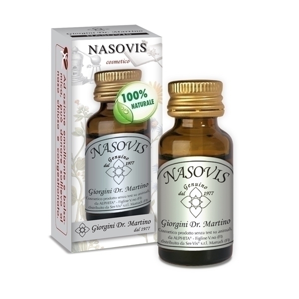 Nasovis 10ml sollievo al naso chiuso e congestionato dr. Giorgini