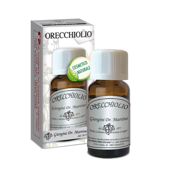 Orecchiolio 10ml azione emolliente e lenitiva per le orecchie dr.Giorgini