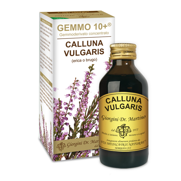 Gemmo 10+ Erica o Brugo (Calluna vulgaris) gemmoderivato analcolico 100ml - dr.Giorgini