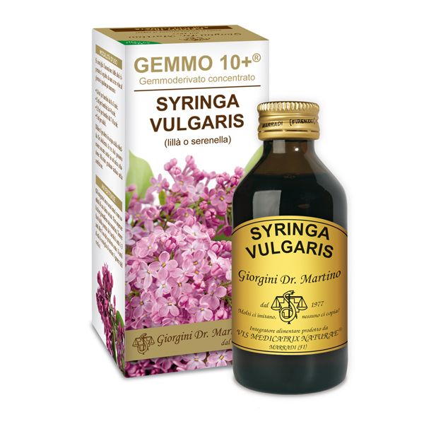 Gemmo 10+ Lillà o serenella (Syringa vulgaris) gemmoderivato 100ml - dr.Giorgini