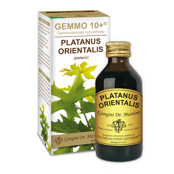 Gemmo 10+ Platano (Platanus orientalis) gemmoderivato 100ml - dr.Giorgini