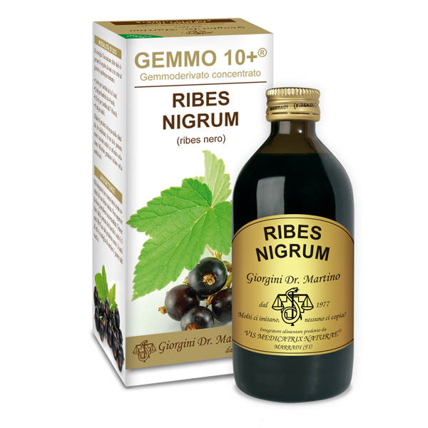 Gemmo 10+ Ribes Nero (Ribes nigrum) gemmoderivato 200ml dr.Giorgini