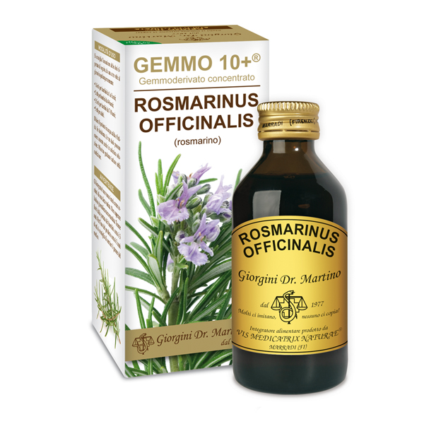 Gemmo 10+ Rosmarino (Rosmarinus officinalis) gemmoderivato 100ml - dr.Giorgini