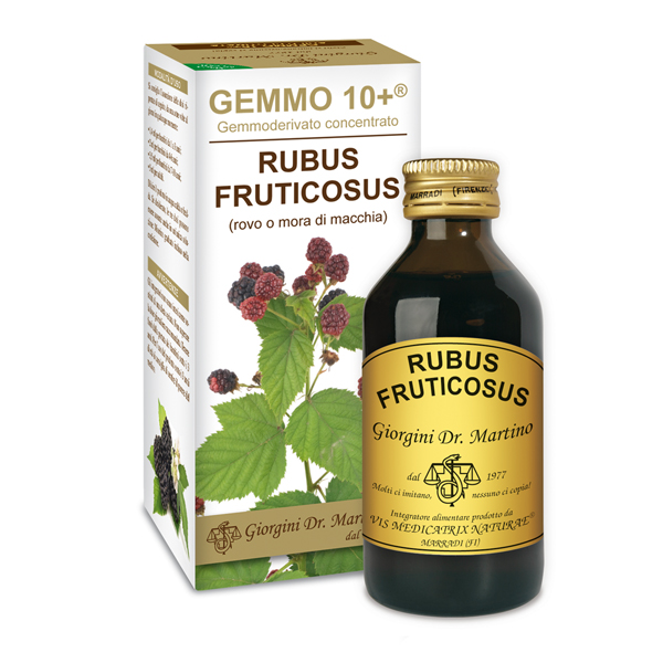 Gemmo 10+ Rovo o mora di macchia (Rubus fruticosus) gemmoderivato 100ml dr.Giorgini