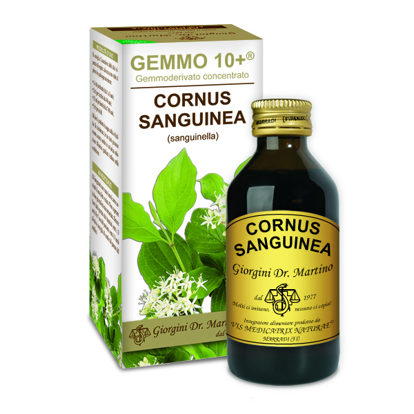 Gemmo 10+ sanguinella (Cornus sanguinea) gemmoderivato 100ml - dr.Giorgini