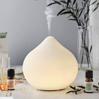 Lampada diffusore a Ultrasuoni Drop in vetro Nasoterapia