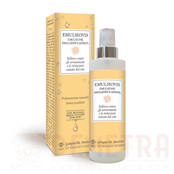 Emulsiovis emolliente e lenitiva 125ml sollievo per arrossamenti e irritazioni