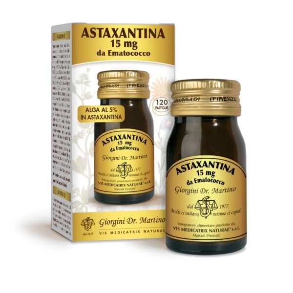 Astaxantina 120 Pastiglie funzionalità epatica e digestiva dr. Giorgini