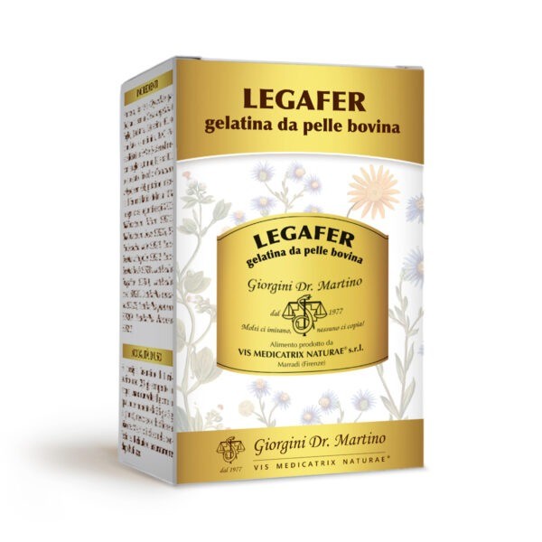 Legafer 300g polvere gelatina bovina utile per ossa e massa muscolare dr Giorgini