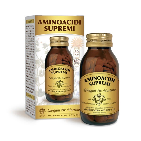 Aminoacidi Supremi 180 pastiglie con minerali e vitamine dr.Giorgini