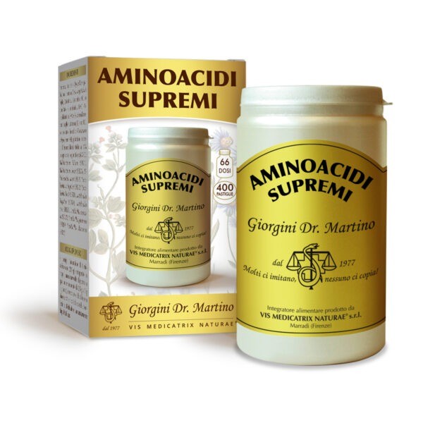 Aminoacidi Supremi 400 pastiglie con minerali e vitamine dr.Giorgini