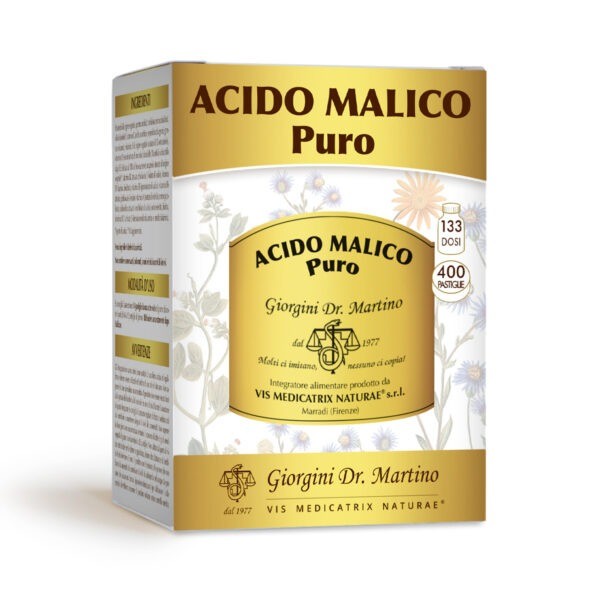 Acido Malico Puro 400 pastiglie dr. Giorgini