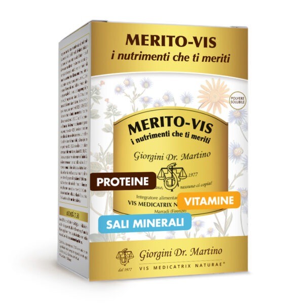 Merito-Vis 500gr polvere Proteine, Vitamine e Minerali dr. Giorgini