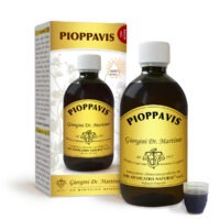 Pioppavis 500ml liquido alcoolico drenaggio liquidi corporei Dr. Giorgini