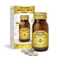 Vitamin Oligo 100-T Junior pastiglie masticabili con tutte le vitamine e oligoelementi Dr. Giorgini
