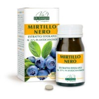 Mirtillo Nero estratto titolato 60 pastiglie dr. Giorgini