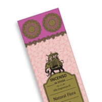 Incenso Natural Flora 10 sticks Dr.Giorgini. Anche per ambienti chiusi. Durata 60-80 minuti