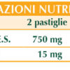 ESTRATTO TITOLATO BARDANA 60 PASTIGLIE