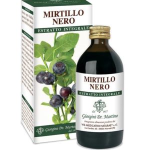 MIRTILLO NERO ESTRATTO INTEGRALE 200 ML