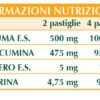 Estratto Titolato Curcuma + Piperina 60 Pastiglie