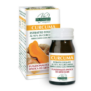 Estratto Titolato Curcuma + Piperina 60 Pastiglie