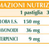 ESTRATTO TITOLATO GINKGO BILOBA 60 PASTIGLIE