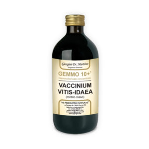 GEMMO 10+ MIRTILLO ROSSO 500ML ANALCOLIC