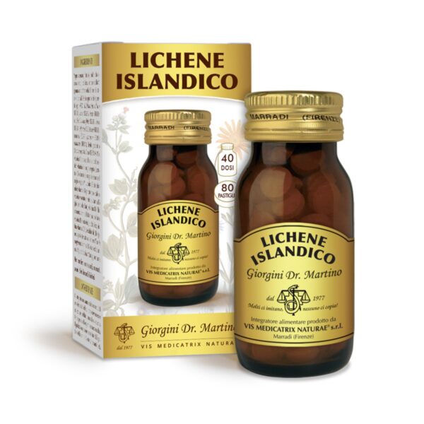 Lichene Islandico 40gr 80 Pastiglie Dr.Giorgini