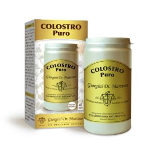 Colostro puro polvere solubile barattolo 100g ricco in lattoferrina