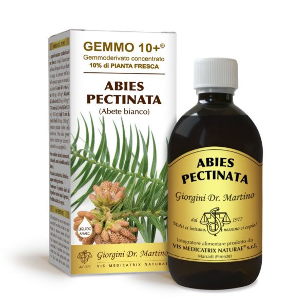 Gemmo 10+ Abete bianco (Abies pectinata) gemmoderivato analcolico 500ml dr.Giorgini