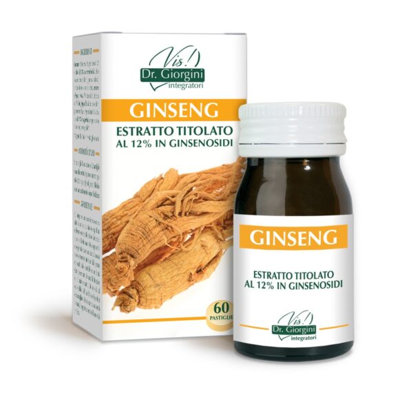 Ginseng estratto titolato 60 pastiglie dr. Giorgini